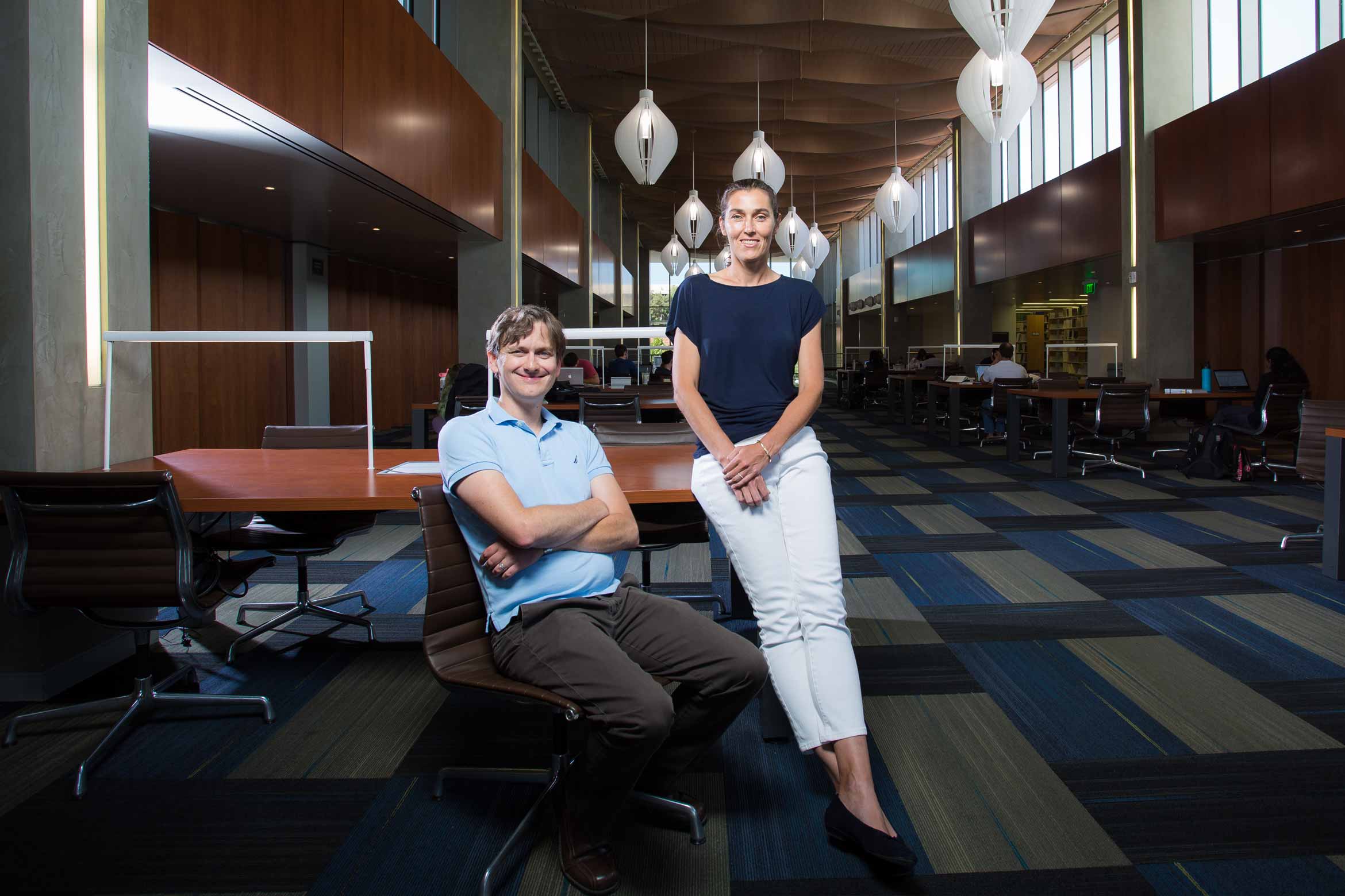 faculty members pose for portait